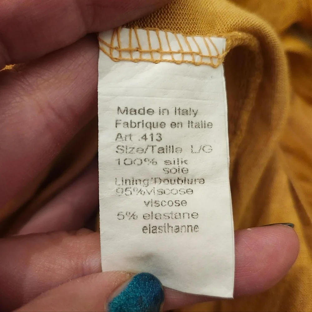 Luisa Ricci Silk Top - Picture 4 of 6